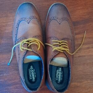 Vintage foundry dress shoe, flat sole, US 9 men
